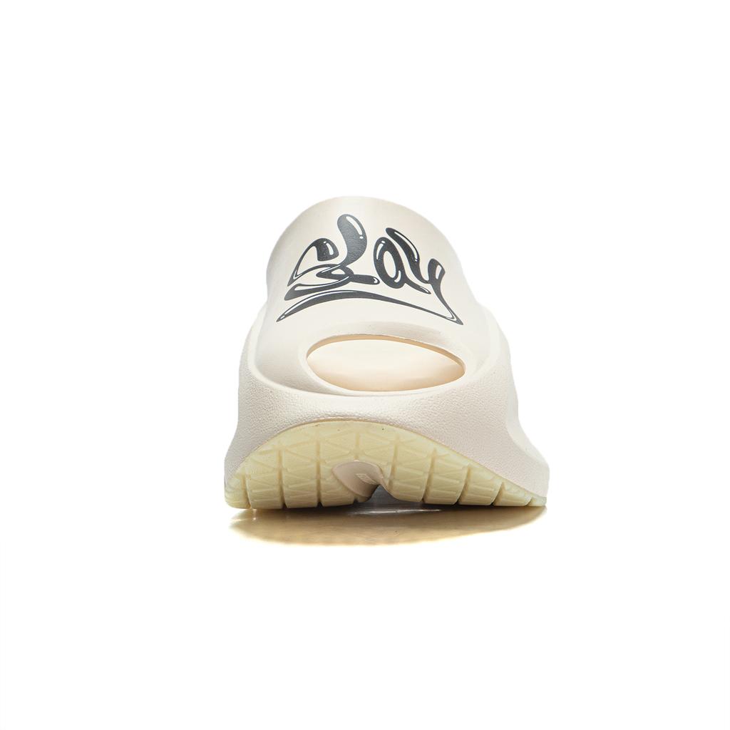 Li Ning Cloud Travel Slay Comfortable Trendy Slide Sandals Unisex Footwear Off-White AZSU005-1