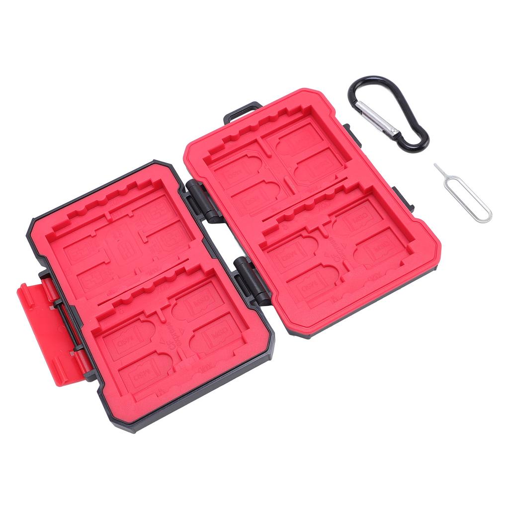 Портативный чехол для карт памяти ABS Резина Водостойкий Держатель-органайзер для хранения карт памяти для XQD