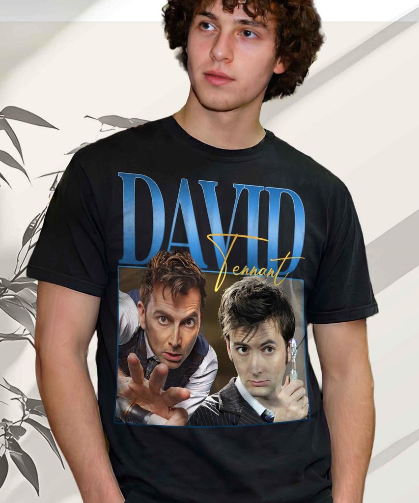 David Tennant Doctor Who T-Shirt and kids tshirt – 10th Doctor Graphic Tee