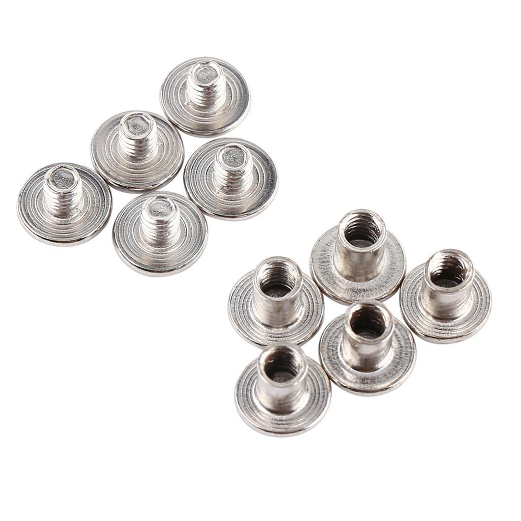200PCS Binding Chicago Screws Nail Rivets, , High Hardness, for Album, Book Binding Craft