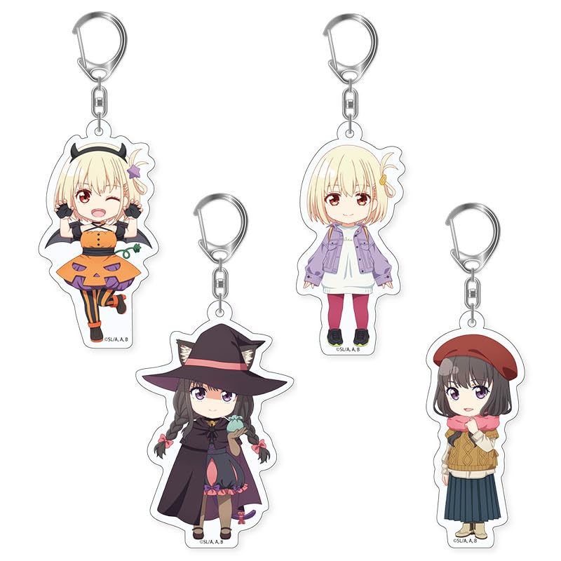 Pikuriru! Licorice Recoil Trading Acrylic Keychains (10 per box)