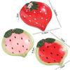 Cute Soap Storage Box Strawberry Soap Tray Decorative Storage Rack Ceramic Soap Box  Household