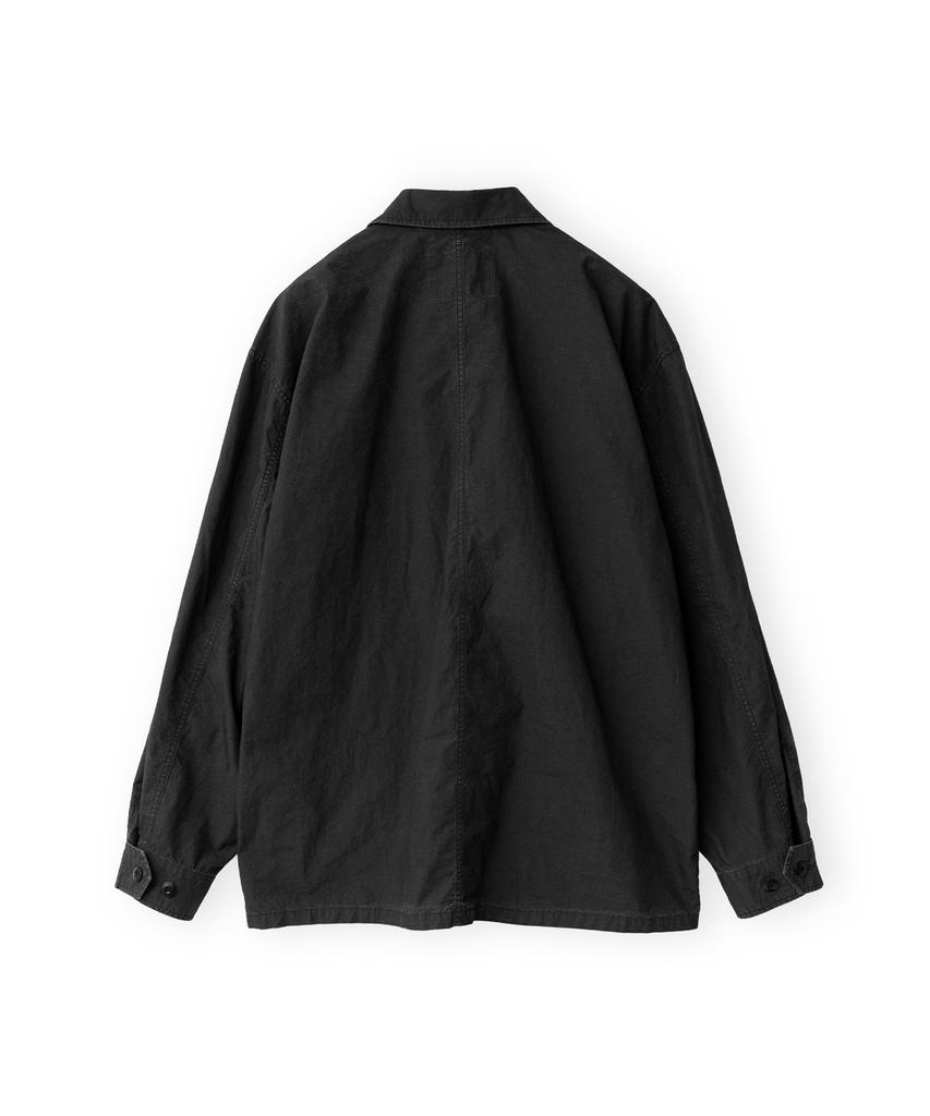 Brownyard Washed Bdiue Jacket, Black