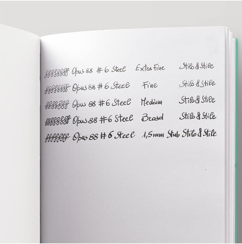 Перьевая ручка OPUS 88 OMAR Apple Red Eyedrop Stub 1,5 мм OP96087702-15