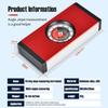 Mcbridenty High Precision Level, Aluminum Alloy Mini Angle Inclinometer, Bricklayer's Angle Inclinometer, Inclinometer