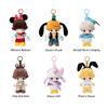 POP MART DIMOO WORLD × DISNEY Series плюшевый брелок [1 шт.] Pop Mart Gachapon Blind Box Фигурка Пластиковая модель Премиум Игрушка ПВХ Мягкий винил Оригинал