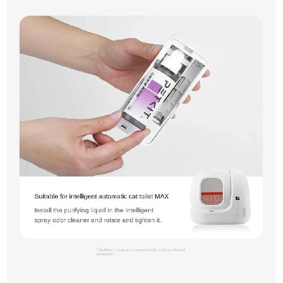 PETKIT Purification Liquid Smart Automatic Self Clean Cat Litter Box Self Cleaning Deodorant Easy To Carry Use for Cat Toilet