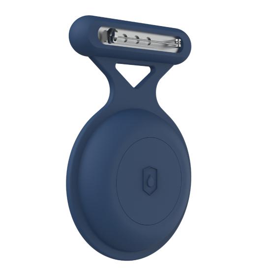 Детский скрытый чехол для GPS-трекера для AirTag, водонепроницаемый держатель локатора с защитой от потери и булавкой-брошью для детей, пожилых домашних животных, силиконовый трекер-протектор