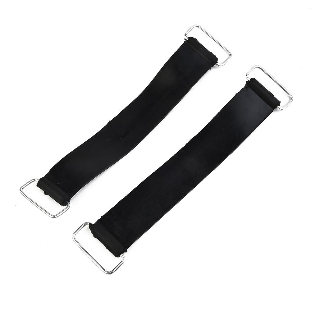 2Pcs Motorcycle Rubber Belts Set Scooters Holder Replacement Accessories