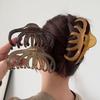 Women Hair Claw Large Size Hair Clip Plastic Gripper Style Back Head Hair Clamp Updos Styling Tool Hair Accessory