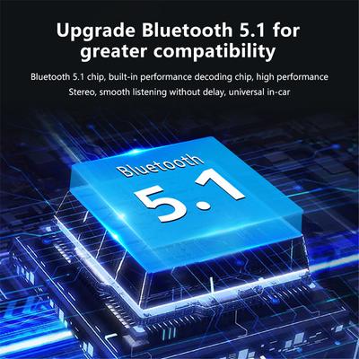 Автомобильный Bluetooth 5.1 10M Fm01 передатчик приемник громкой связи мини USB питание автомобильный комплект авто беспроводной аудио для автомобиля FM-радио