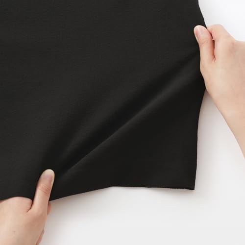 MUJI Women's Breathable Stretch Soccer Sleeveless Dress, Black, Size L, BC2LOA5S