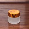5/10/15/20/30/50/100G Frosted Glass Refillable Ointment Bottles Empty Cosmetic Jar Pot Eye Shadow Face Cream Container