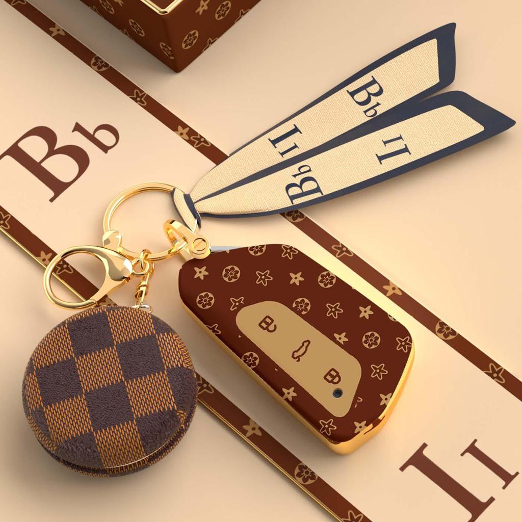 Чехол для ключа Volkswagen: Совместимо с моделями Magotan, Passat, CC, Sagitar, Polo, Tayron, Tharu, Lavida, Tiguan и T-Cross.