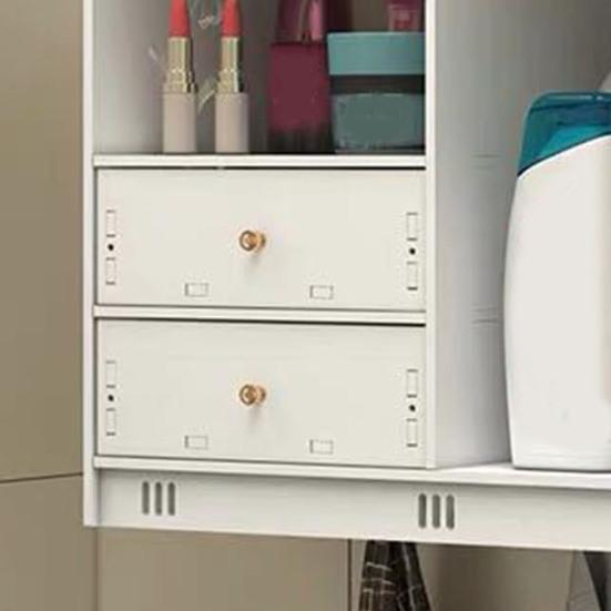 Кухонный настенный шкаф Большая вместимость Несколько отделений Простая установка Туалетный шкаф для хранения