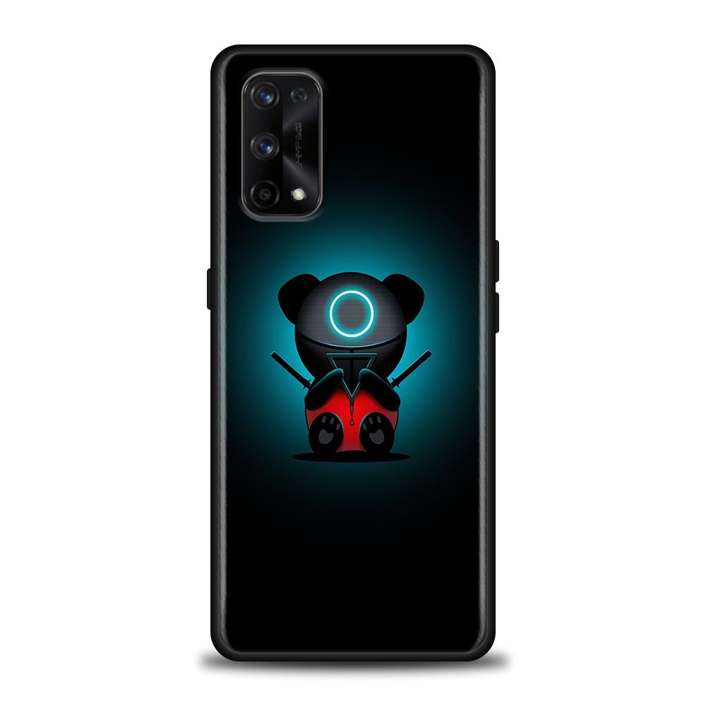 Чехол с милым кальмаром для игрового телевизора, красный, зеленый, для Realme C21Y C21 C25 C20 C15 C12 C11 C1 GT Master Neo Neo2 5G Funda Capa, силиконовый мягкий чехол