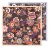 MARJA KURKI Women's Large Double-Sided Night Garden Mulberry Silk Scarf