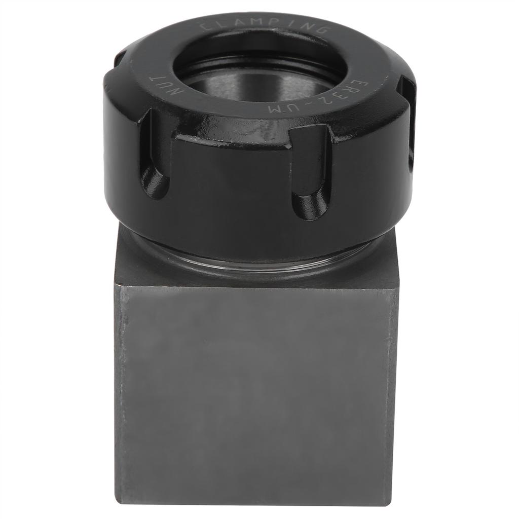 Square Collet Chuck Block Holder Hard Steel CNC Lathe Engraving Machine Parts ER‑32