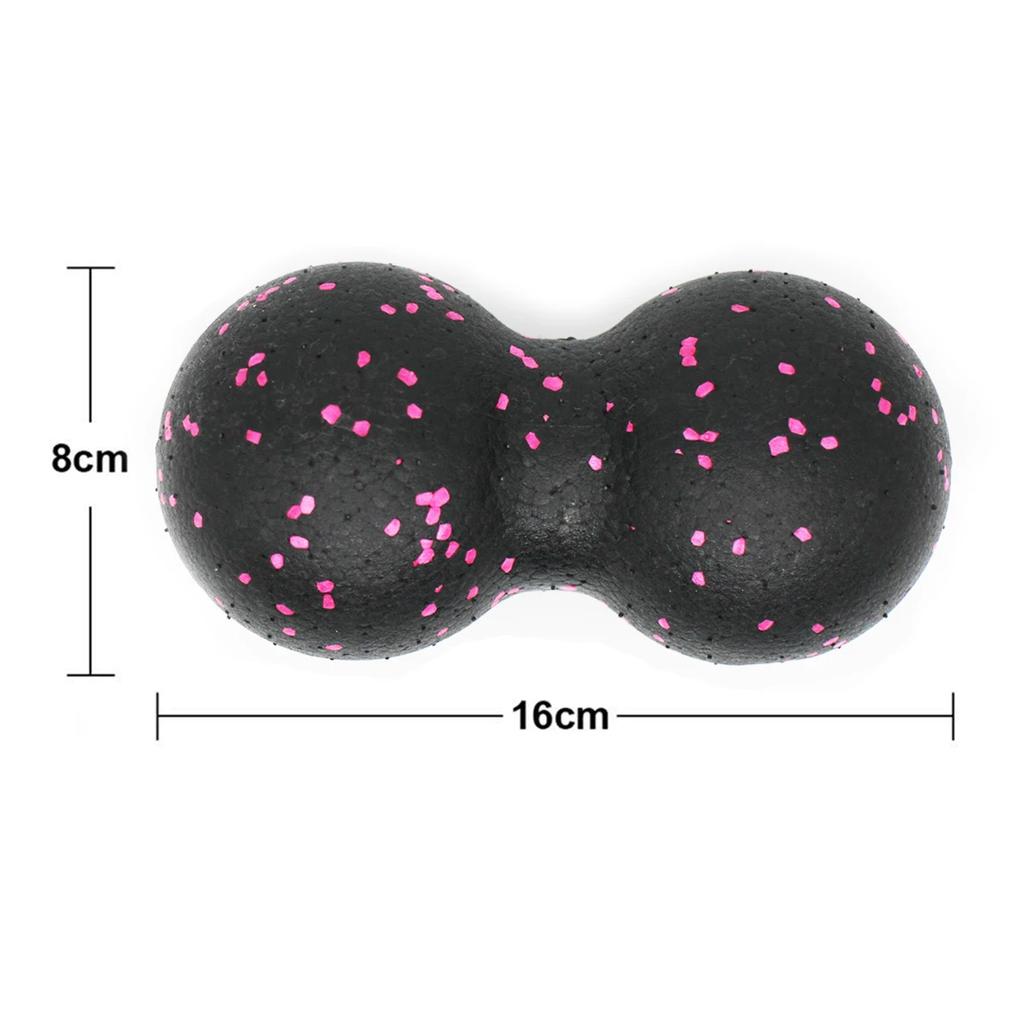 Набор массажных мячей из EPP, мяч для лакросса, легкий легкий мяч для спины, шеи, ног, глубокая ткань, миофасциальный релиз