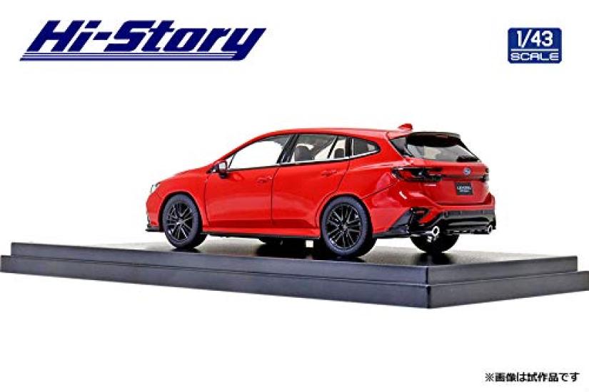 Hi Story Subaru LEVORG STI Sport STI Sports Parts Pure Red Finished Product HS333RE 1/43 (2020)