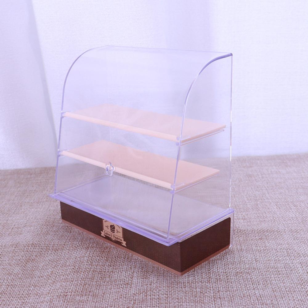 1:12 Scale Miniature Bakery Case Model Mini Food  Bread Stand Dollhouse Cake Case  DIY Accessories