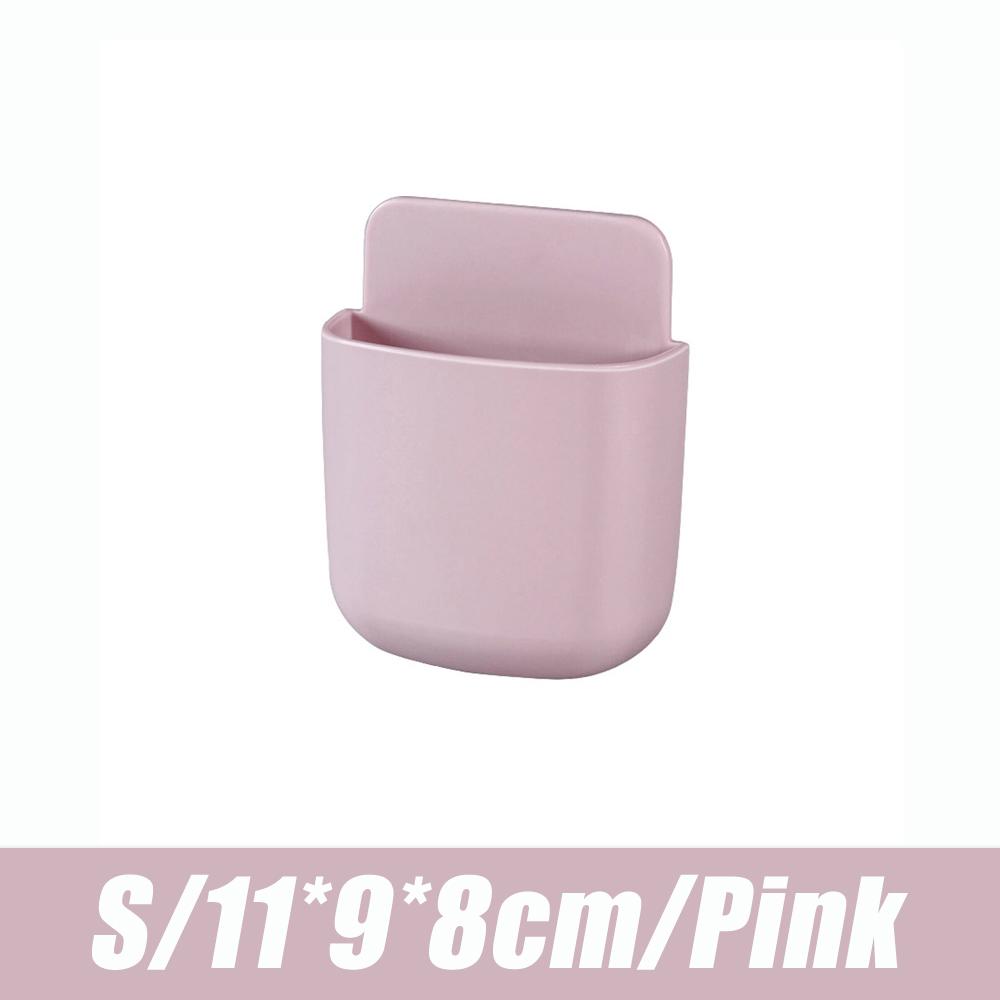 Настенный ящик для хранения косметический держатель пульта дистанционного управления вешалка для ванной настенная полка самоклеящийся чехол для хранения домашний органайзер принадлежности