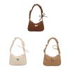 Street Style Small Crossbody Bag With Wrinkle Design And Polyester Interior For Casual Outings