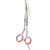 6.5 Inch Pet Grooming Scissors With Round Tip Curved Shear