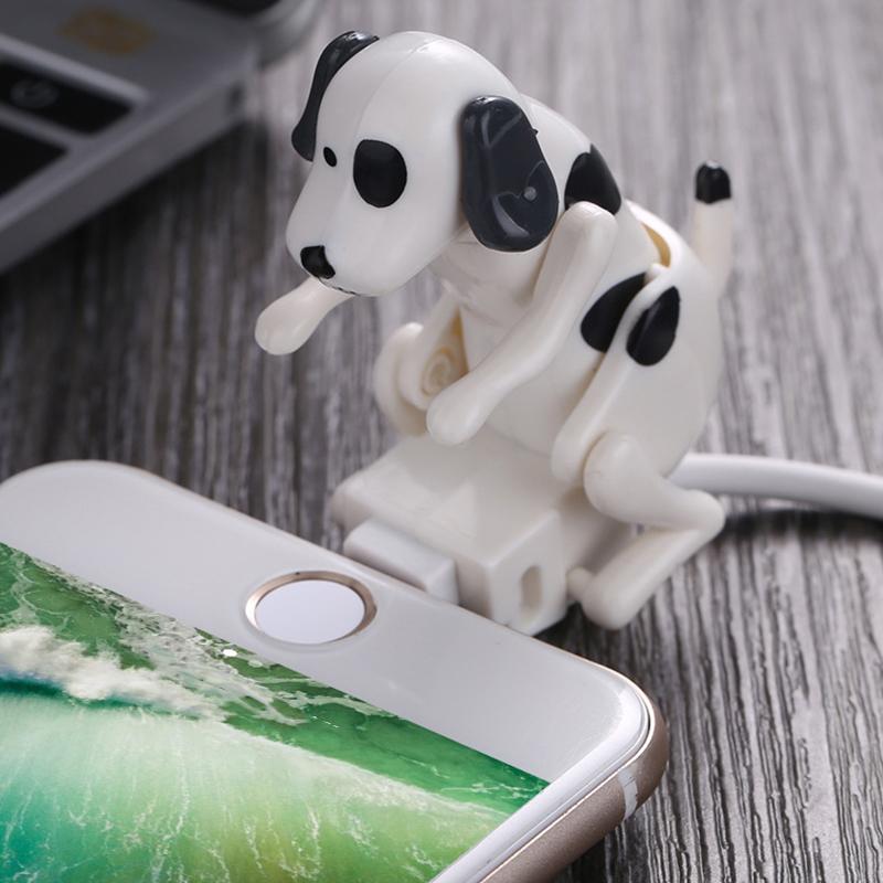 VAORLO Cute 'Sports' Dog Charging Cable For Micro Type-C IOS Support Data Transmission High Quality USB Fast Charge Cable