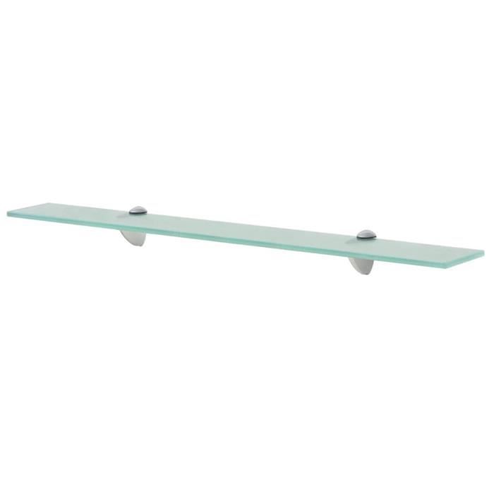 VidaXL Wall Shelves 2 Pcs Glass 70 X 10 Cm 8 Mm