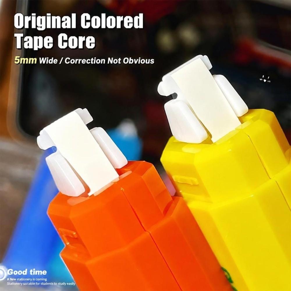 Pen Style Correction Tape Smooth No-break White Correction Tape Durable Correction Roller Students
