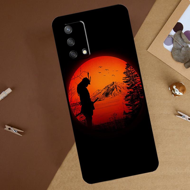 Япония Самурай Ниндзя Для Oppo A18 A38 A58 A78 A98 A40 A60 A80 A74 A94 A54 A16 A76 A96 A15 A57S A17 A77 Чехол для телефона