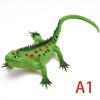 Soft Rubber Reptile Model Toy Squeaking And Vocal Lizard Tricky Vent Toy