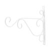 Iron Plant Hanger Wall Hanging Bracket Flower Hook for Home Garden Decoration 25*21cm