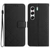 For TECNO Camon 40 4G Case Wallet Imprint PU Leather Flip Folio Phone Cover