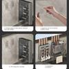 Multifunctional Draining Chopstick Holder Punch Free Chopstick Barrel  for Kitchen