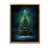 Choinka W Nocnym Blasku Choinka W Nocnym Blasku, 50X70 Cm, Bez Ramy, Papier Matowy 230 Gsm