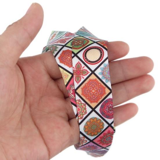 Многофункциональный шнурок против потери с карабином, двухсторонний принт, высокопрочный строповый шнурок, универсальный для ключей, мобильного телефона