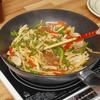 Fissler Wok 28 см Senit IH Wok совместим с газовой плитой Japanese Black Fire/IH [Авторизованный продукт] 045-801-28-100-A