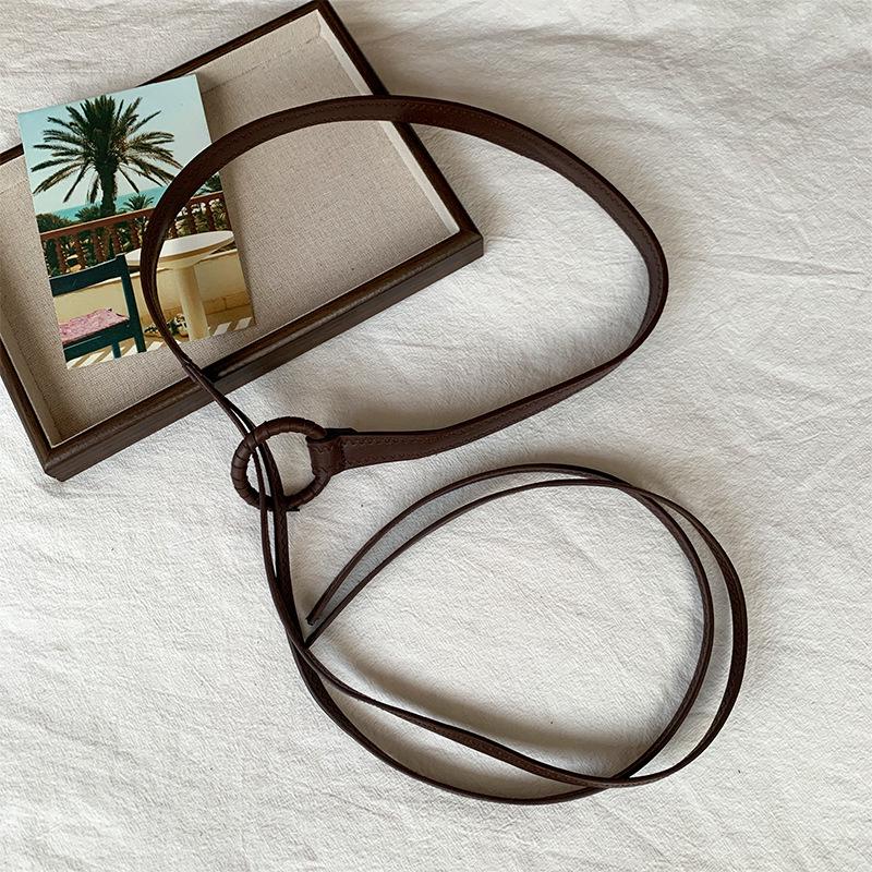 Красная поясная цепочка в стиле панк Y2K - Универсальный женский аксессуар в стиле хип-хоп