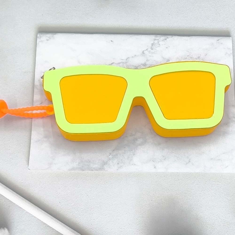 Food Grade Silicone Glasses Bag Vibrant Color Novelty Eyewear Organizer Desk Storage