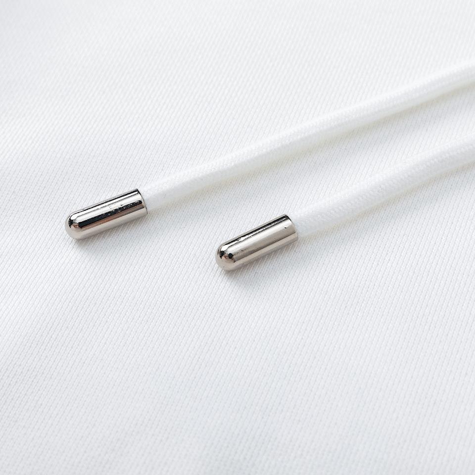 Off-White 2025 Autumn and Winter New Sketch Pattern Arrow Looped Hooded Sweatshirt for Men and Women