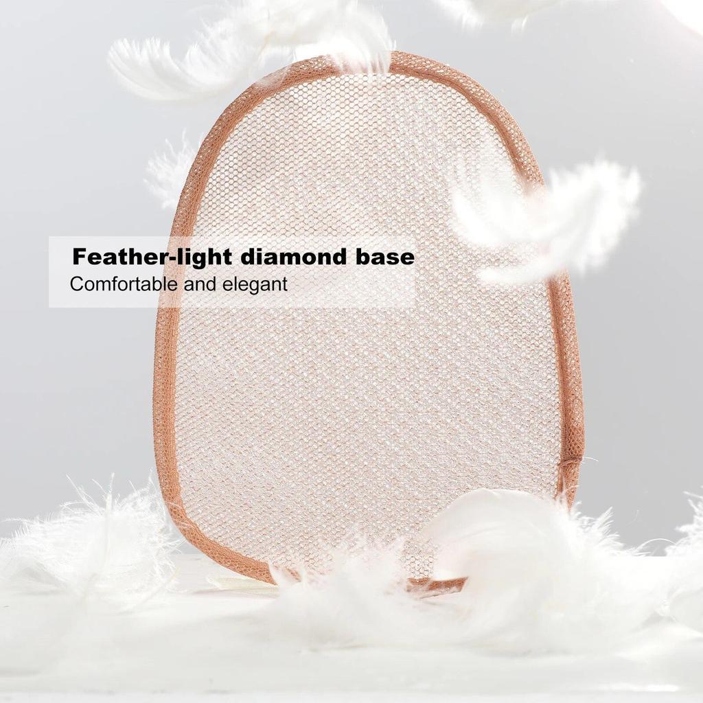 HAIRCUBE Блондинка Remy из натуральных волос для женщин с истонченными волосами, парик для волос с челкой, шелковая заколка на основе, топпер, верхние волосы