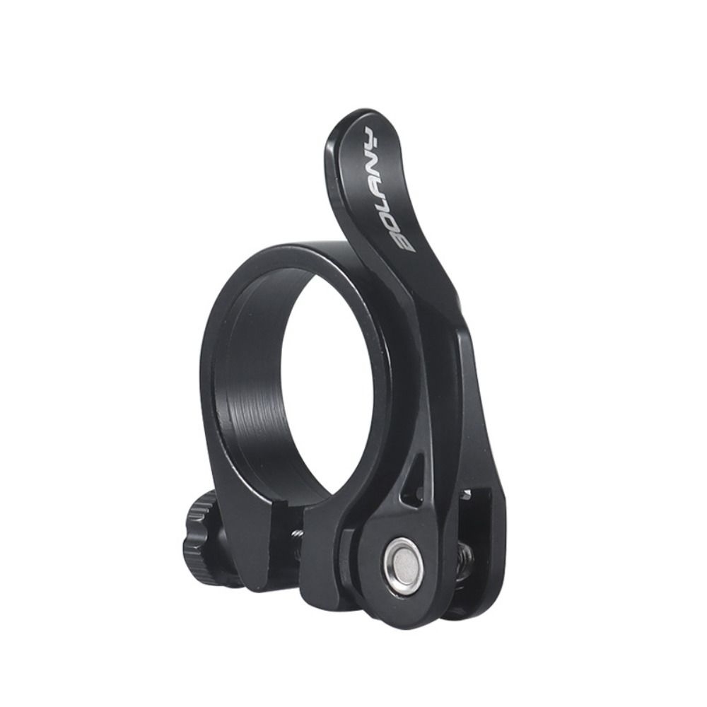 1pc 31.8/34.9mm Bike Canoe Saddle Collar Bolt Ultralight Quick Release Clamp  Seat Post