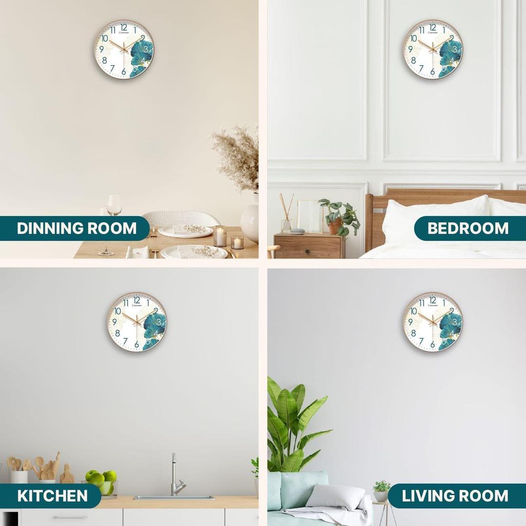 Designer Wall Clock for Bedroom Stylish | Modern Wall Clock for Hall, Home, Office, Kitchen | Latest Luxury Premium Unique Quartz Fancy Wall Watch