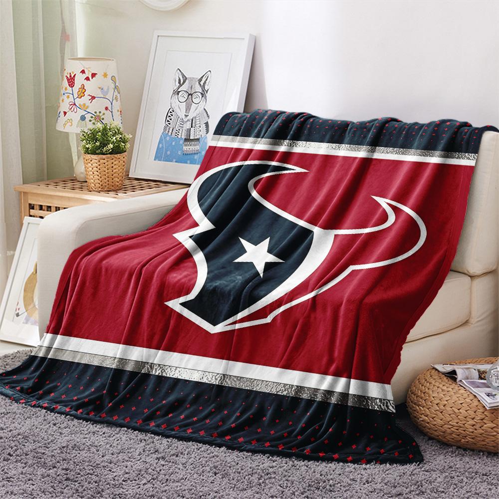 Houston Texans2 Flannel Blanket, High quality Comfortable for All Seasons, Home Decor, Warmth and Comfort