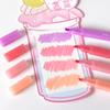 4pcs Fruity Odour Color Highlighter Pens Set Fruit Buffet Design Soft Brush Tip Marker Liner for Drawing Painting