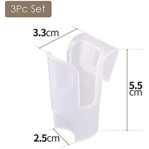 3-Piece Condiment Tube Holder, Condiment and Small Item Tube Storage, Tube Holder, Tube Holder, Door Pocket Refrigerator Storage, Condiment Tube Holde