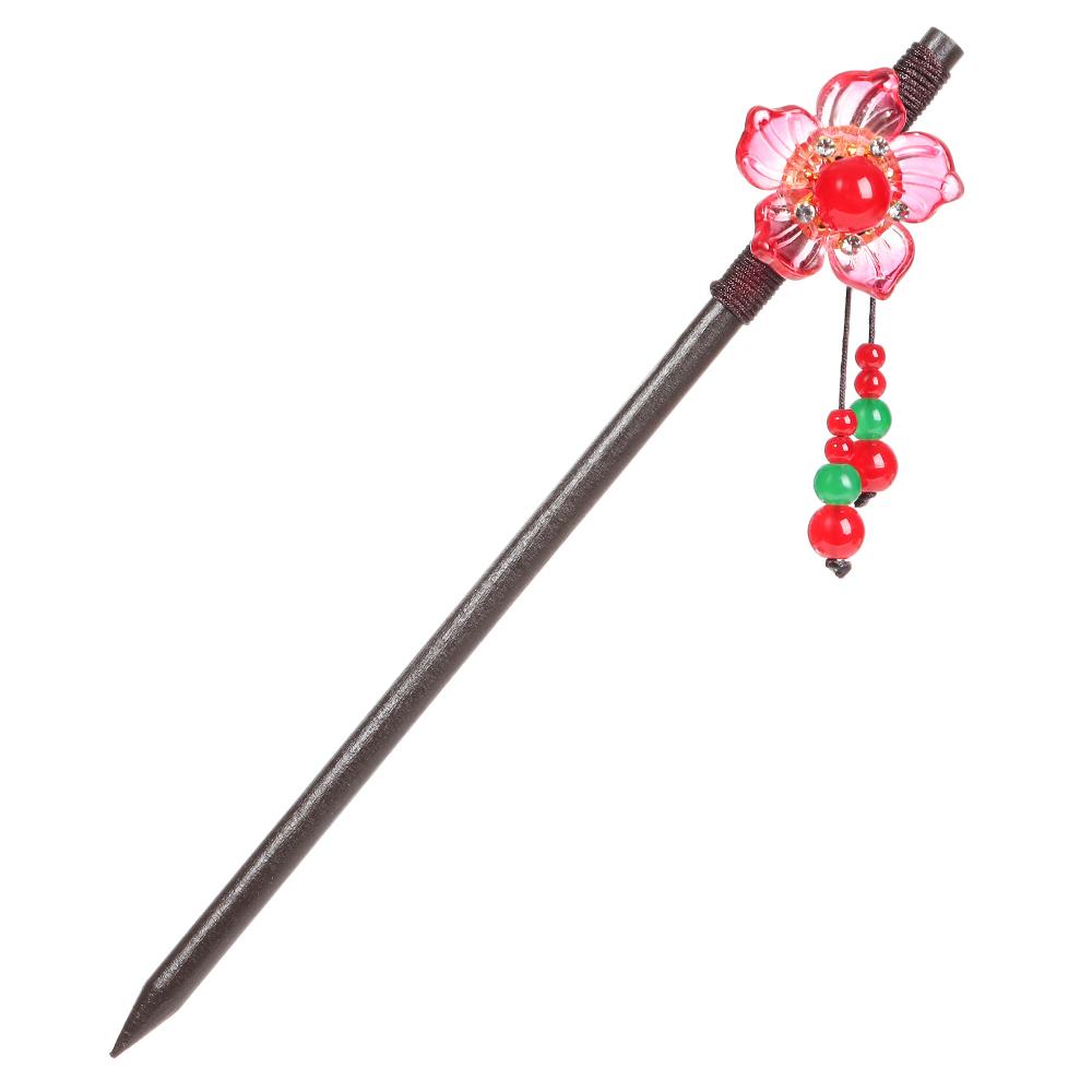 Эбеновые кисточки Ретро стиль Ручная работа Аксессуары для волос Палочки для волос Инструменты для укладки волос Заколка