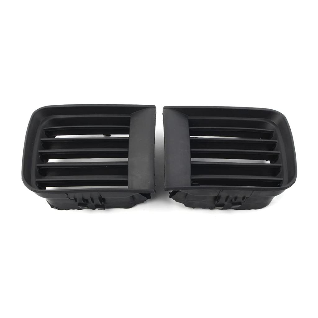 Черный Левый Правый Передний Капот Противотуманная Фара Нижняя Решетка Решетка Крышка Для 1999-2004 Pathfinder 622572W100 622562W100